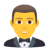 🤵‍♂️ man in tuxedo display on JoyPixels